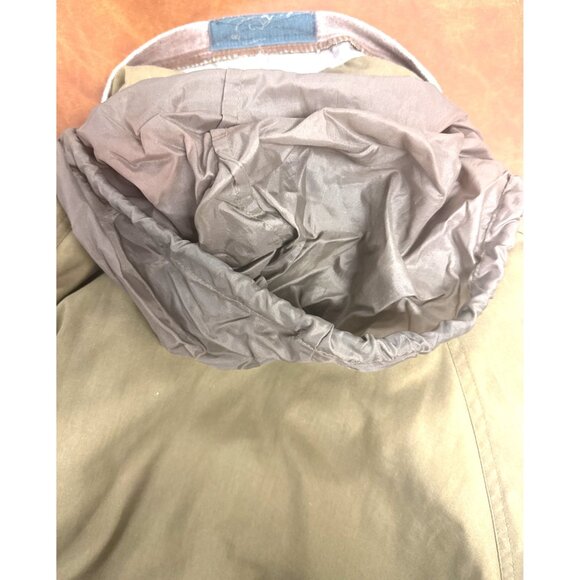 VTG McGregory Mens Olive Green Quilted Insulated Bomber Coat Pockets Large - Picture 16 of 16